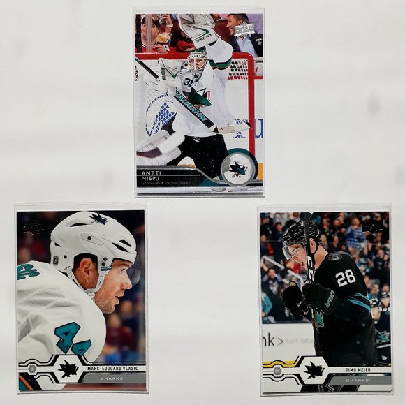 San Jose Sharks 9 Card Lot - HCKY [25_1] - Picture 5 of 8